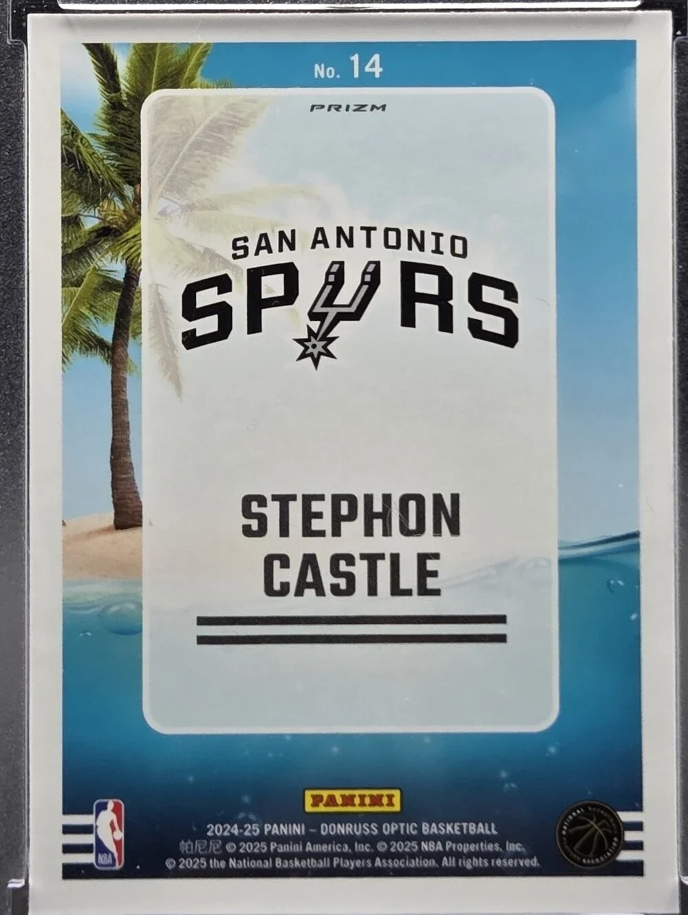 2024-25 Panini Donruss Optic Stephon Castle 